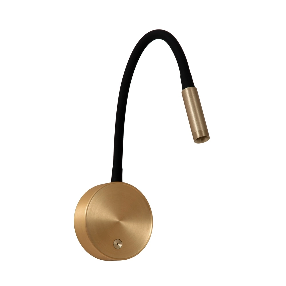 Bedside lamp Asja Dimmable gold Premium by Lucide 5411212421203