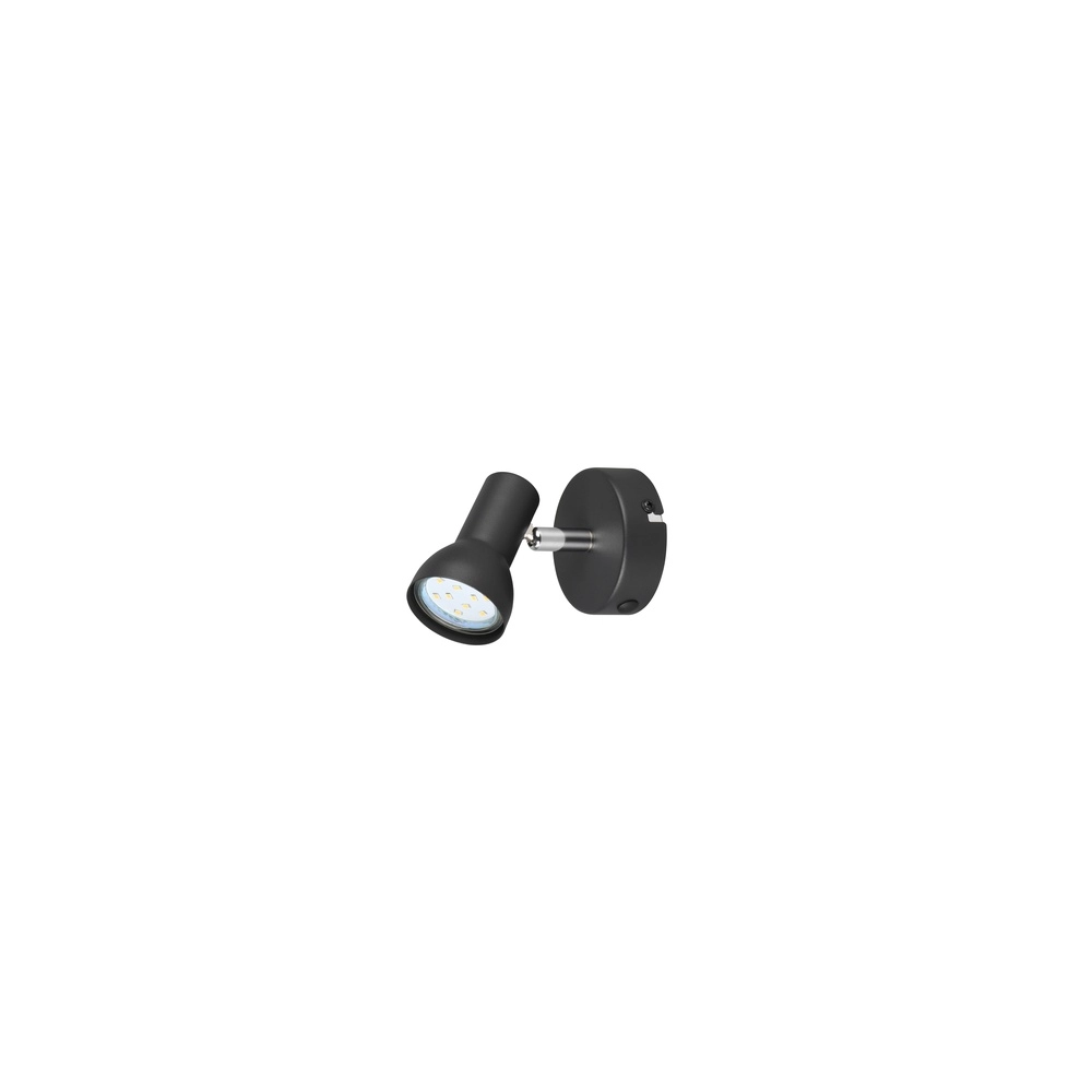 Wall spotlight Cantar black single Trio 4017807615883