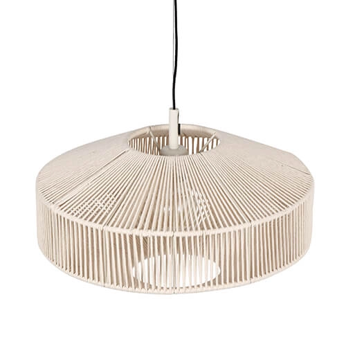 Rope Pendant Light Svea Ø 46cm Trio 4017807617252