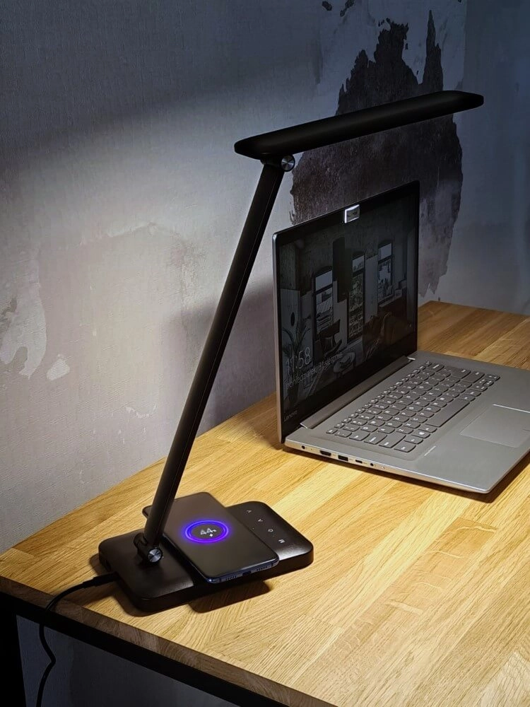 Led desk lamp Style Led with smartphone charger Lyora 5903139840491