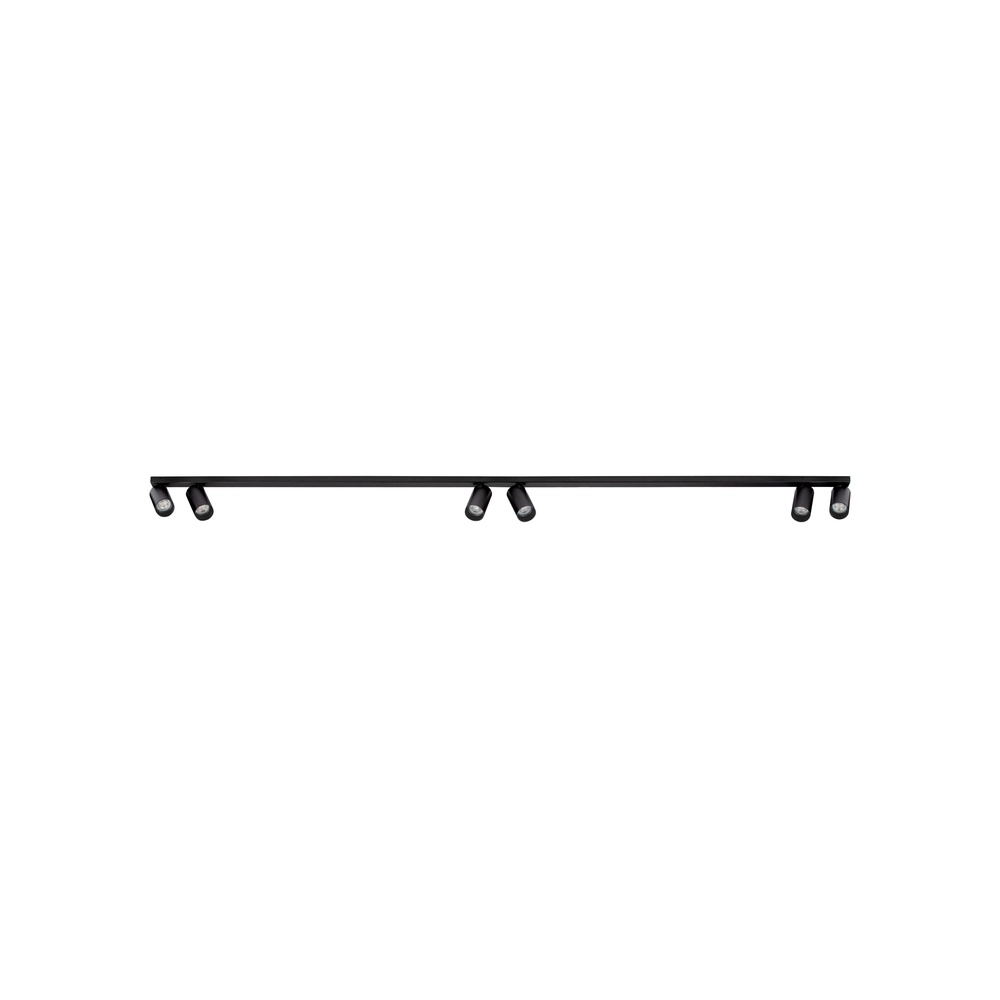 6-light ceiling lamp Oso black Lyora 5212017465108
