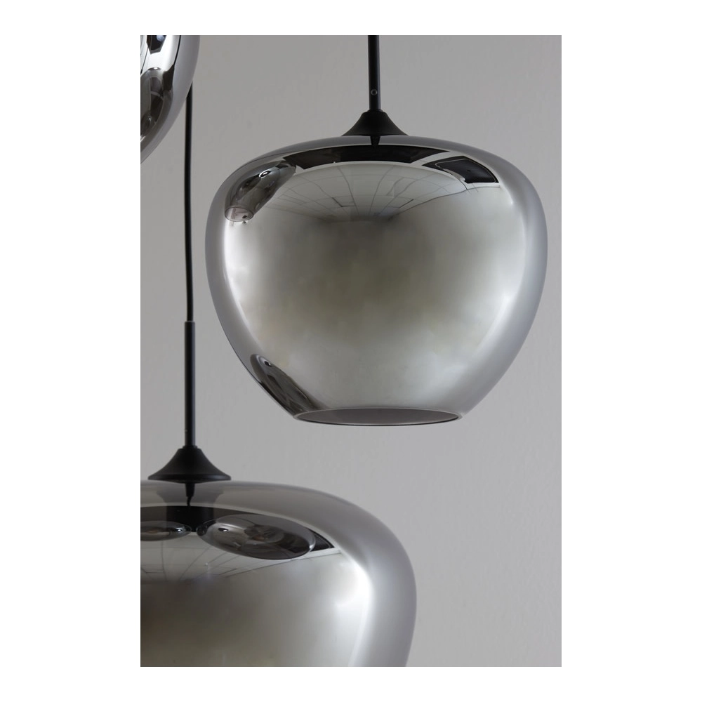Pendant lamp Mayson 3-light smoke Light & Living 8717807639020