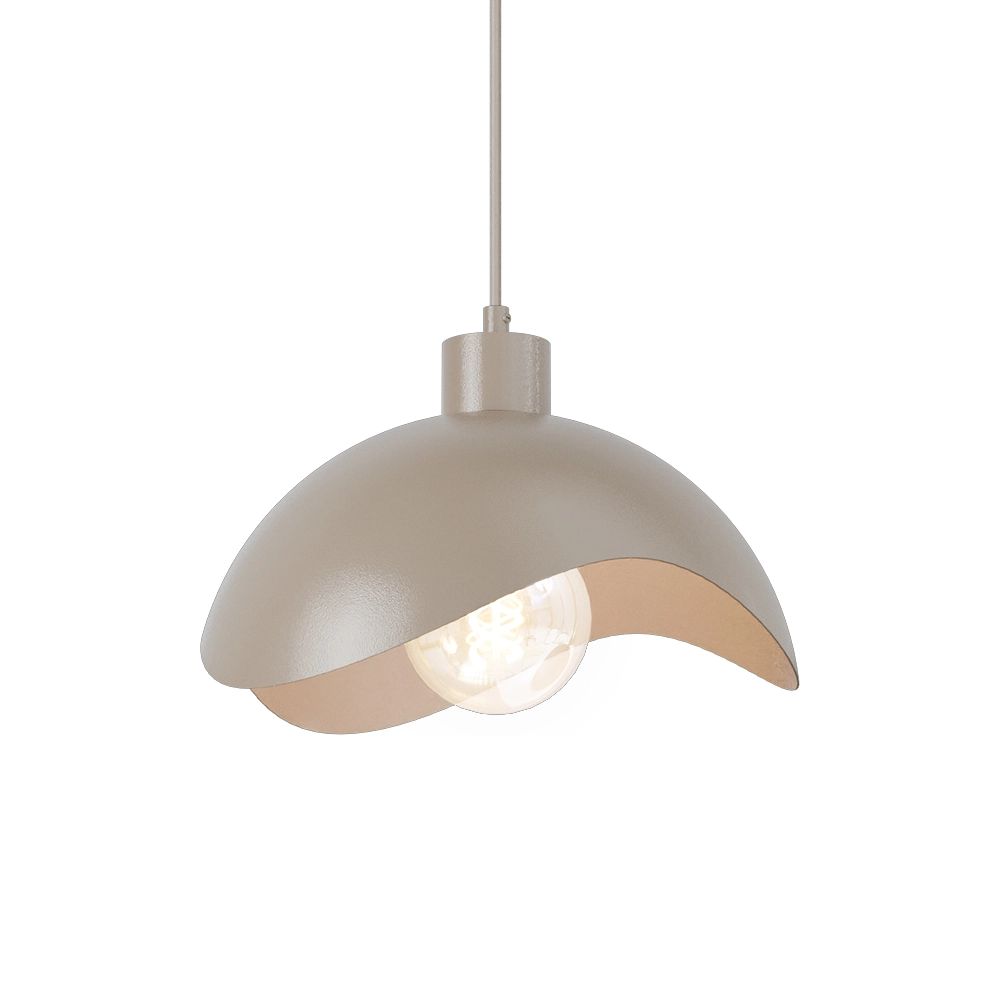 Design pendant lamp Volta Ø30cm - wavy - sand Masterlight 8718121393377