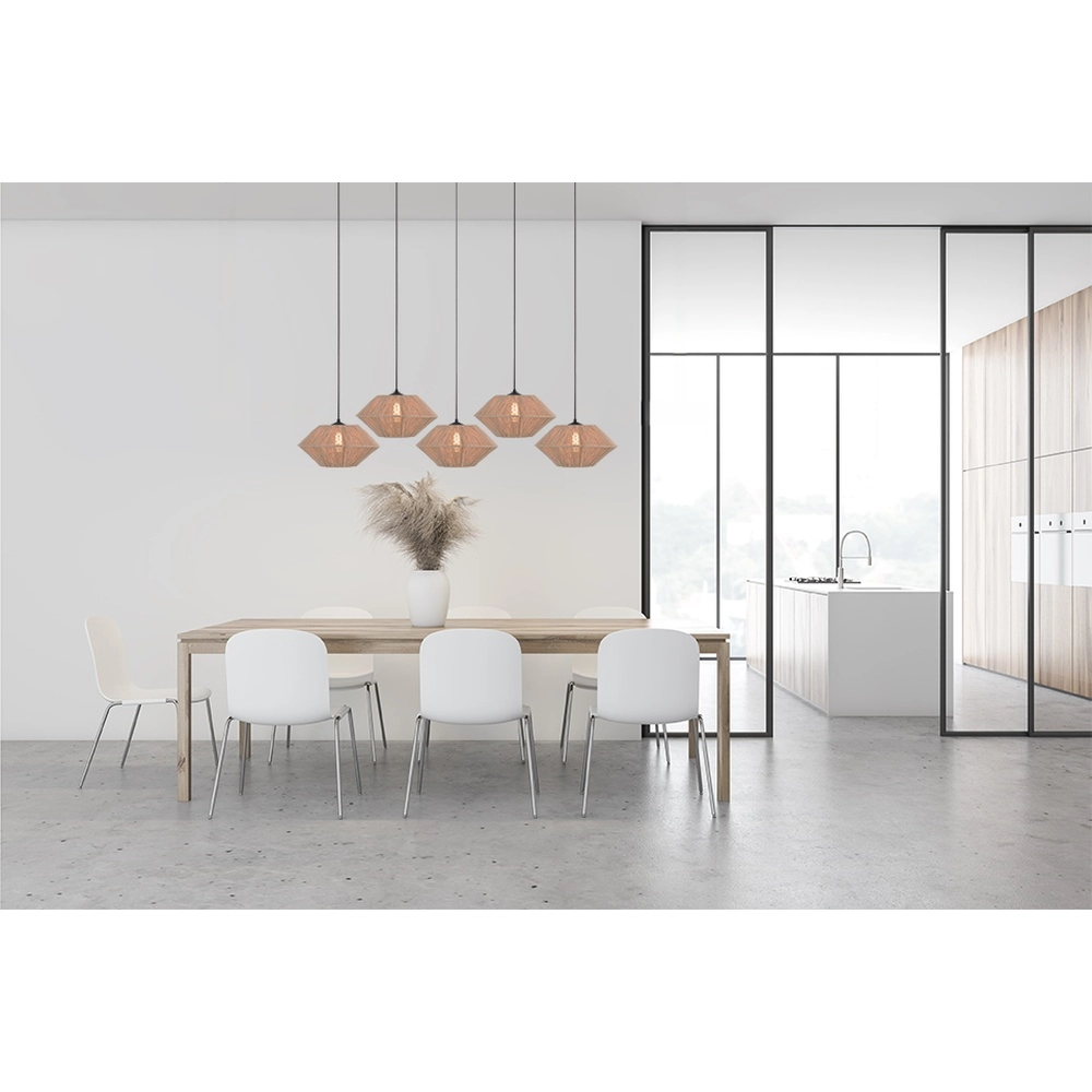 Dining table pendant lamp Bicono 5x Ø35cm Masterlight 8718121352855