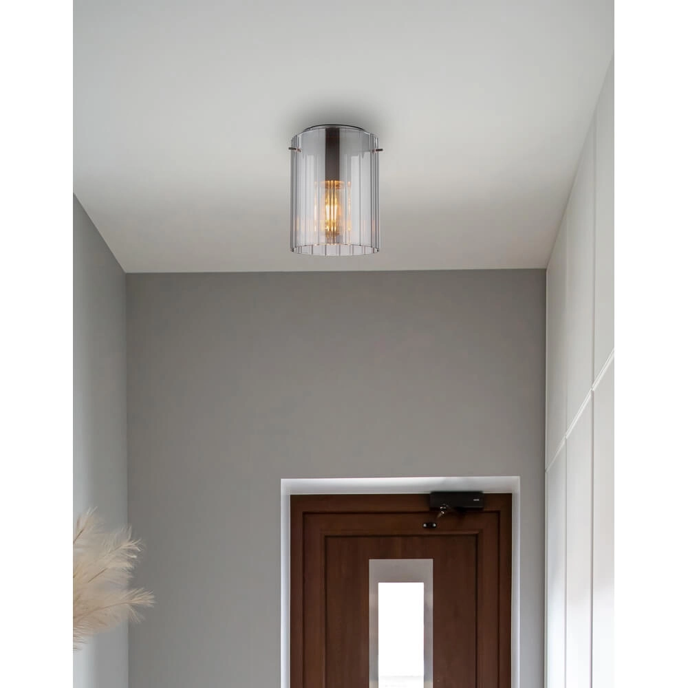 Ceiling lamp Tulivar Design Smoke Glass Globo 9007371450671