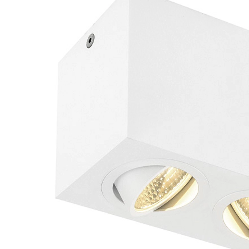Ceiling light Triledo 2-light 16cm 3000K white SLV 4024163222280