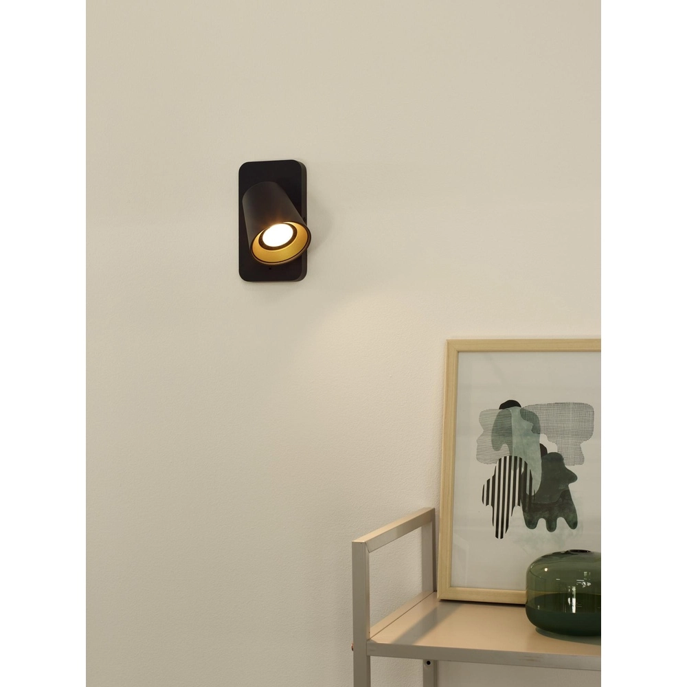 Bedside lamp Turnon dim to warm black Lucide 5411212092502