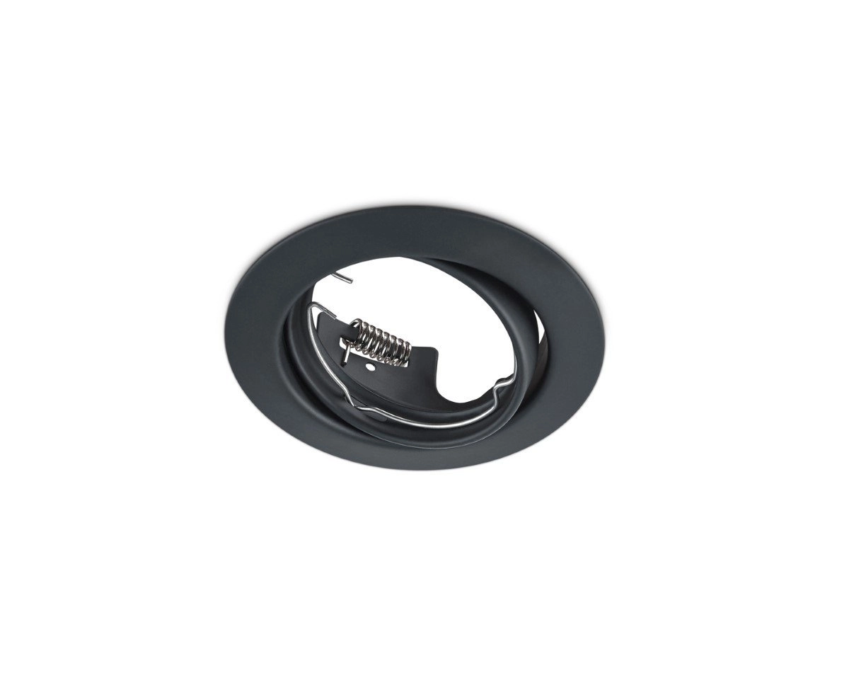 Round recessed spotlight Jura GU10 8.3cm black