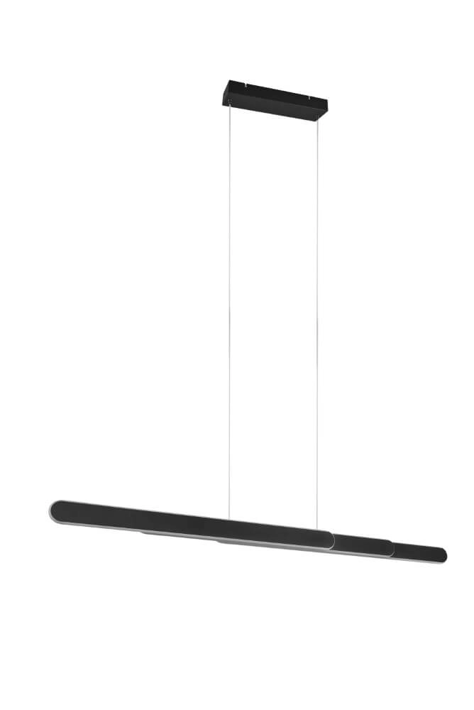 Hanging lamp Helios 130cm black Trio 4017807577839
