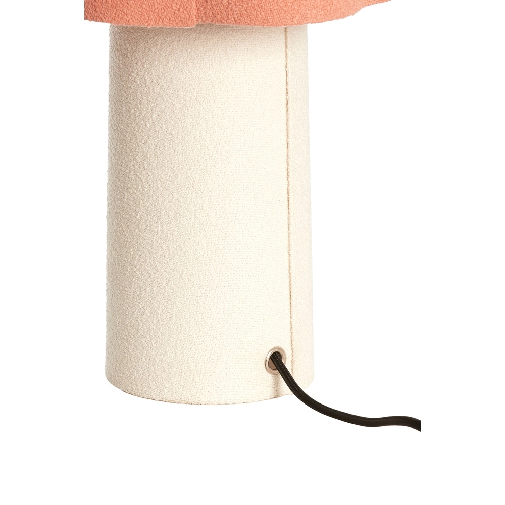 Table lamp Musaby Organic shape - white and pink Light & Living 8717807784256