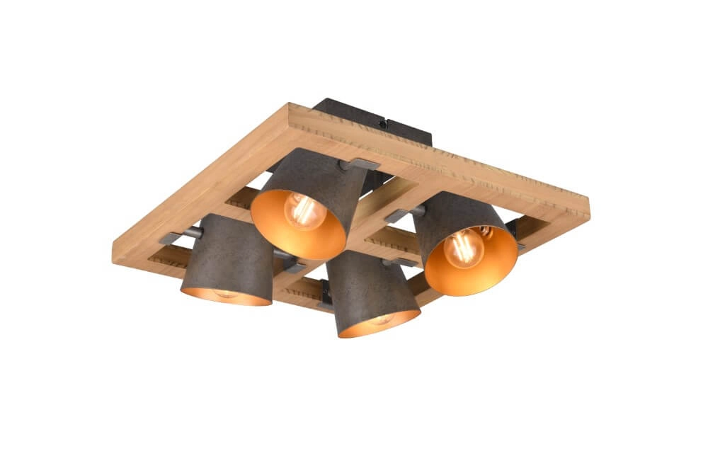 Rural ceiling lamp Bell Trio 4017807502596