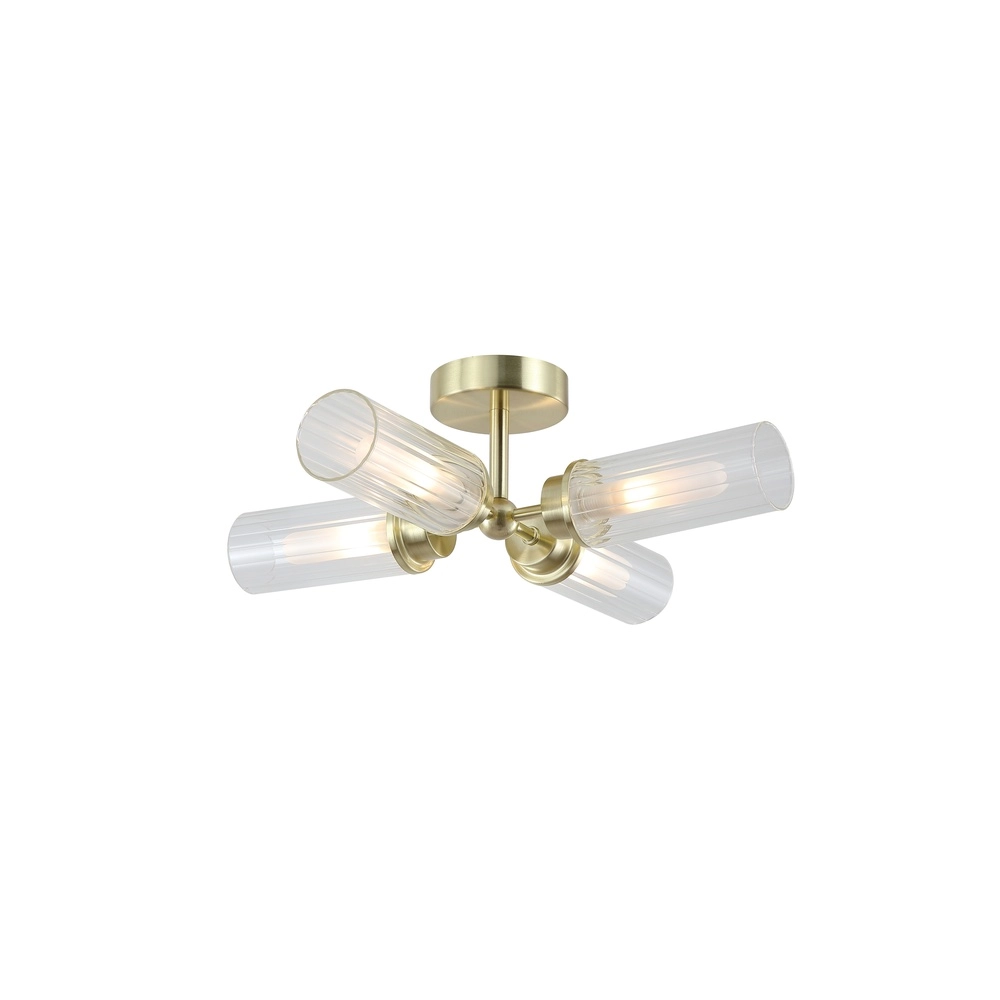 4-light ceiling lamp Imperial gold