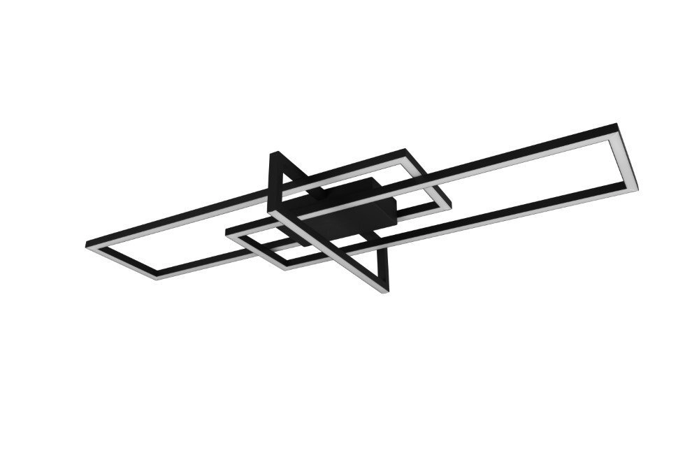 LED flush ceiling light Salinas Black