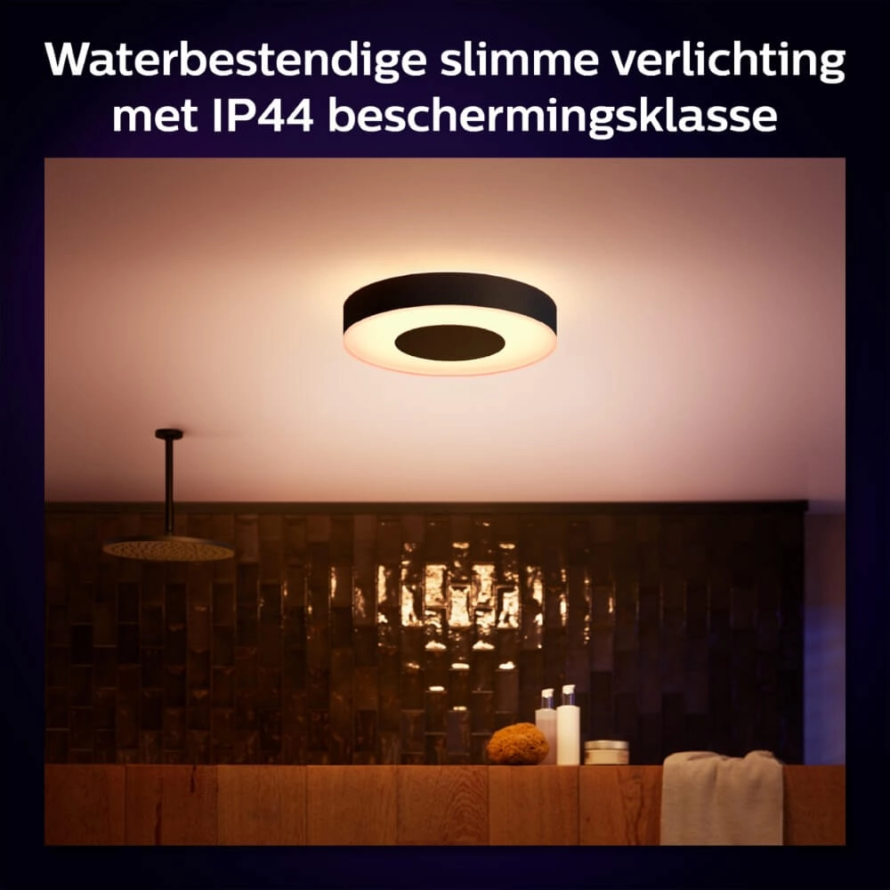 Bathroom ceiling lamp Hue Xamento - White and color Philips 8719514452251