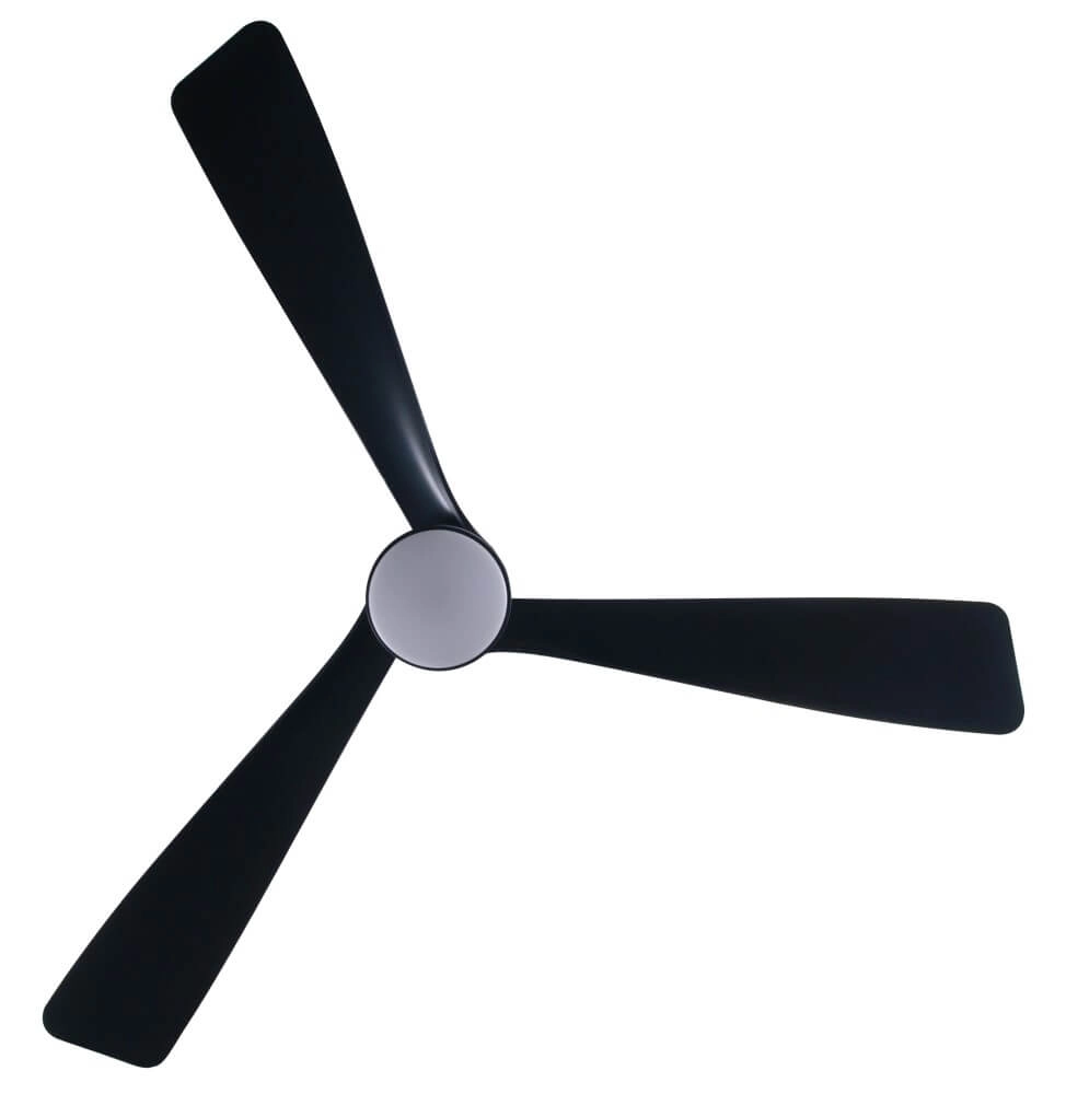 Black ceiling fan with lamp Peregrine Ø 142cm Beacon 9333509165316