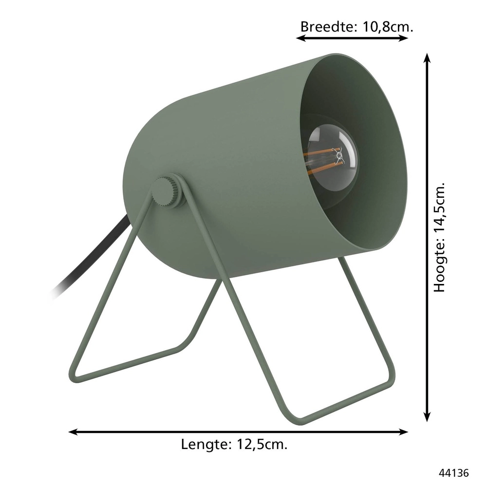 Design table lamp Tilston green Eglo 9008606359691