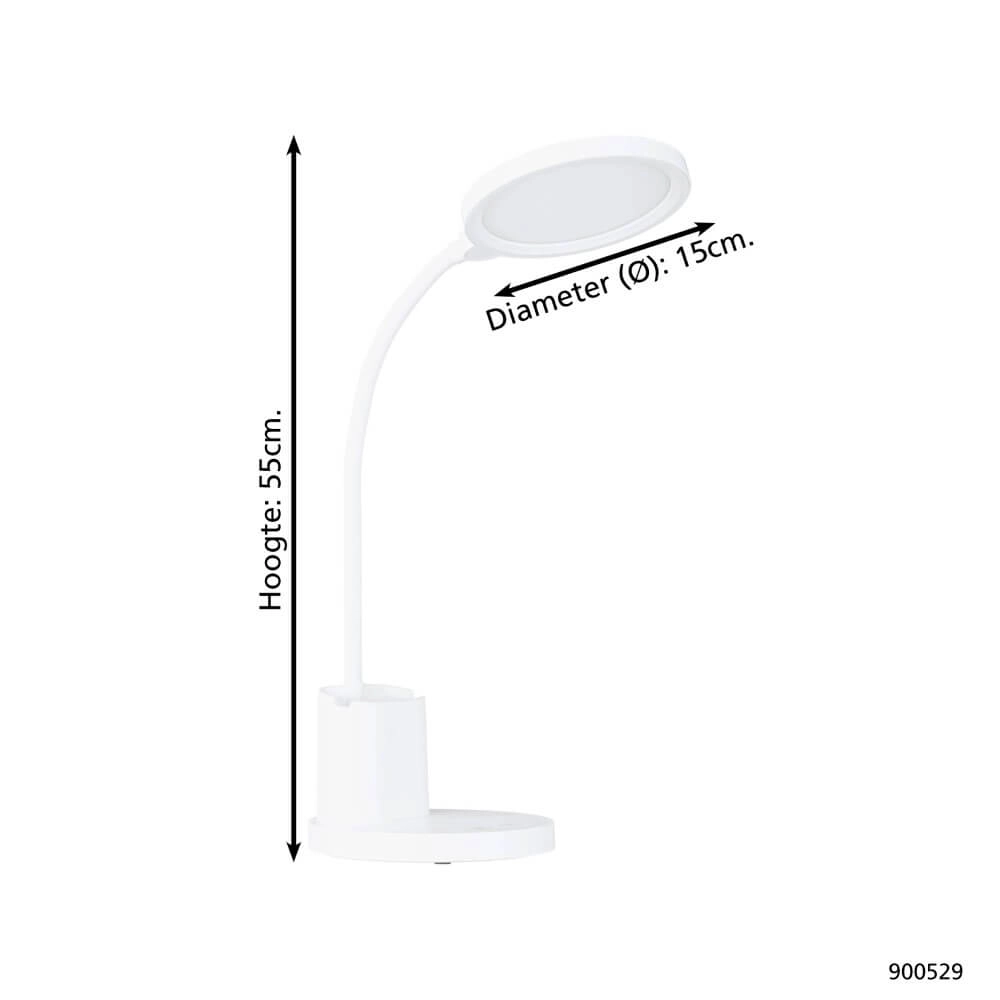 Battery desk lamp Brolini Eglo 9008606242832