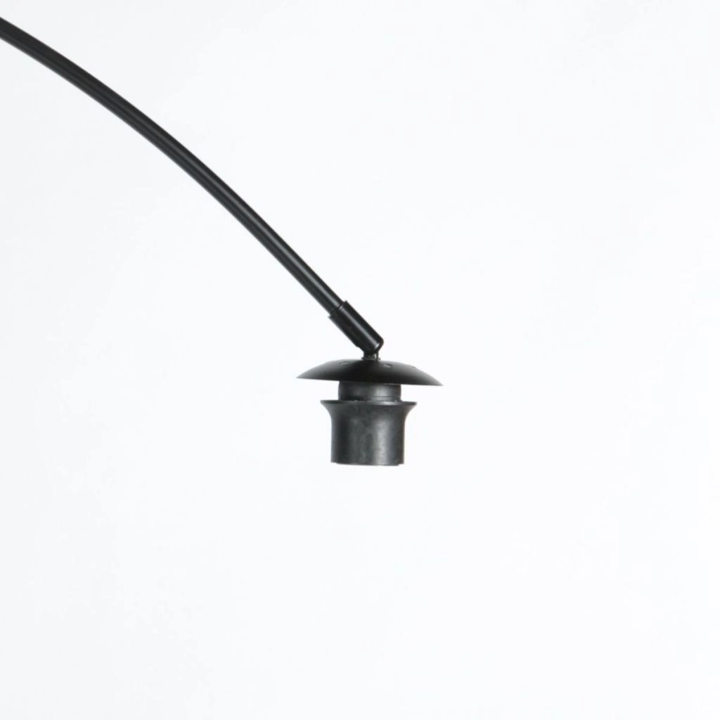 Black arc lamp Curve with black shade Ø60cm Steinhauer 8712746183153