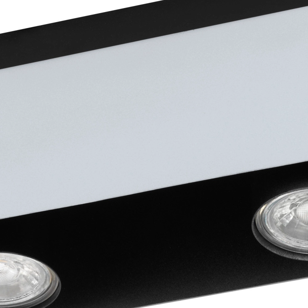 Ceiling lamp Viserba 2-light white and black Eglo 9002759973957