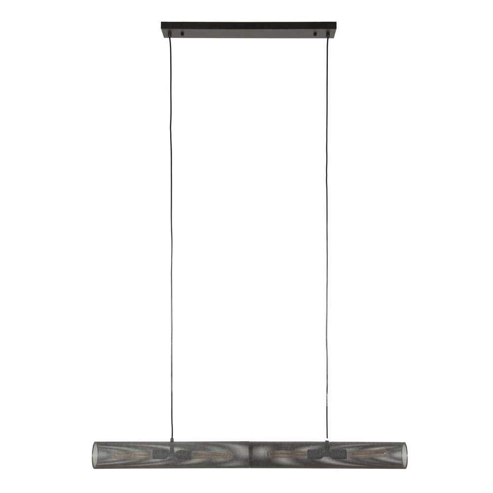 Tube pendant lamp Tube 4-light - artic black Lyora 8716803511552