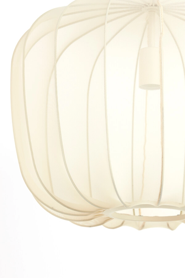 Japandi pendant lamp Plumeria cream Ø 50cm Light & Living 8717807651411