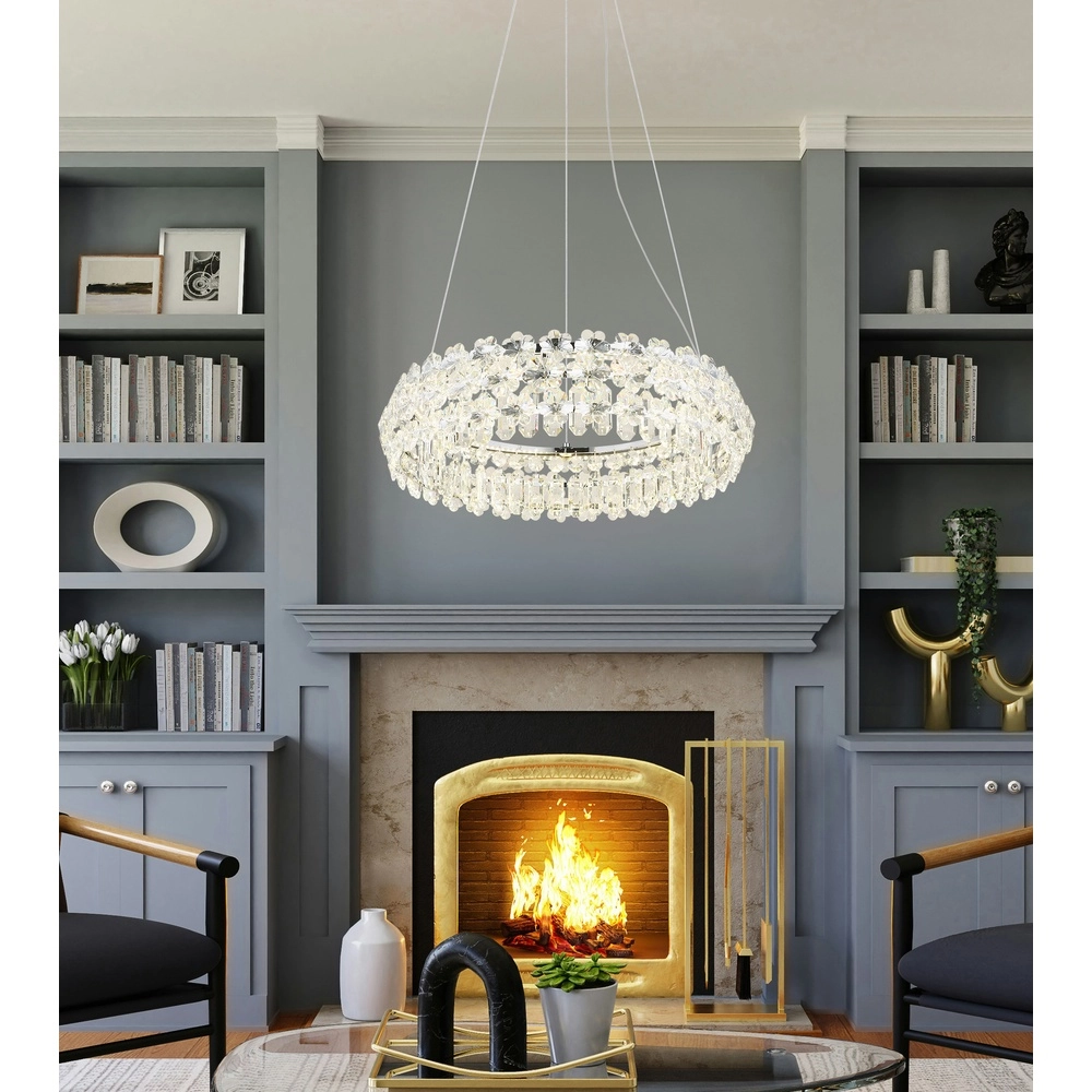 Pendant lamp Diann chrome Globo 9007371537853