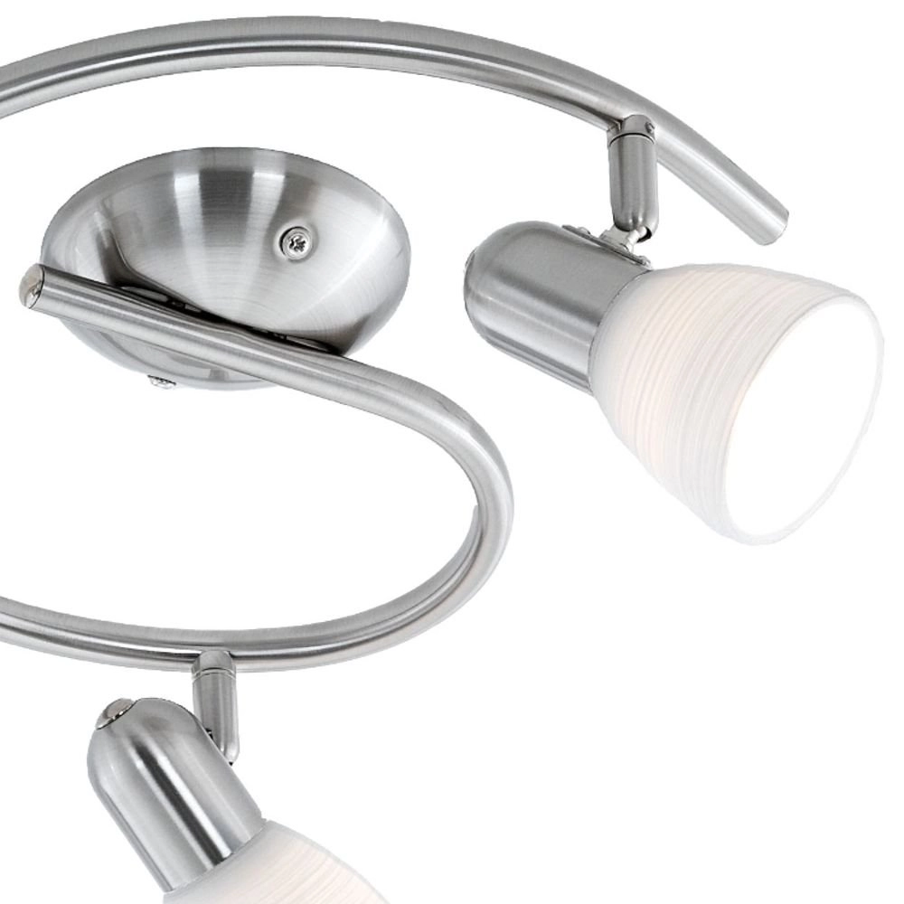 Ceiling spotlight Dakar 1 3-light nickel matt Eglo 9002759884758