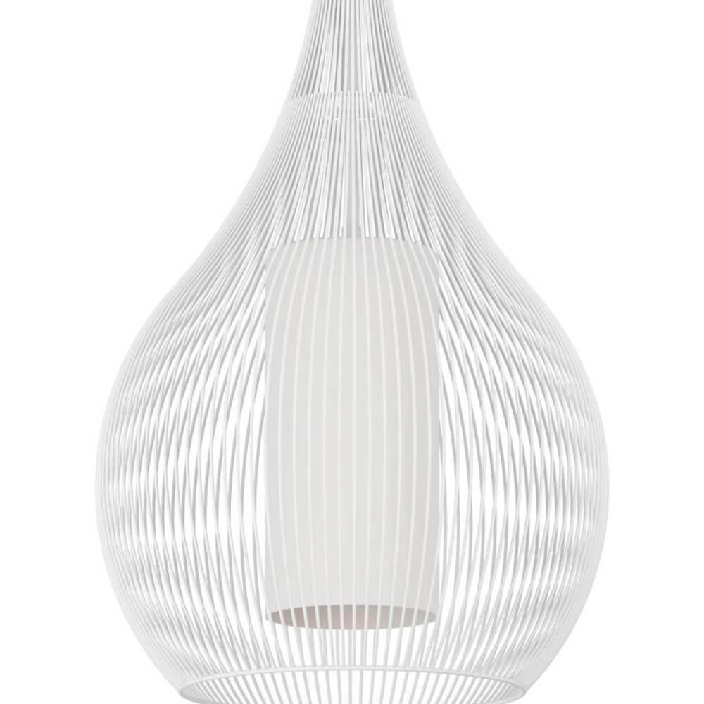Modern white pendant lamp Razoni 1 Ø 32.5cm Eglo 9008606267965