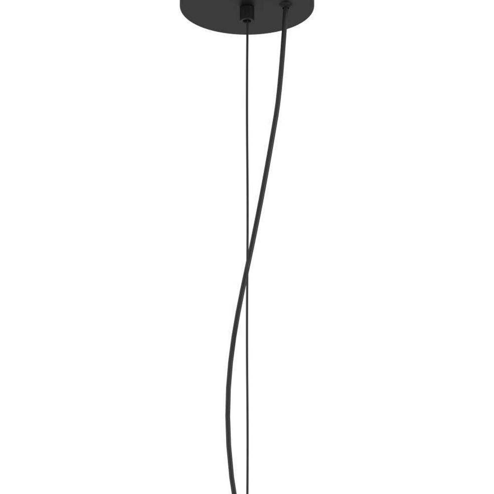 Black hanging lamp Camasca Ø 28cm Eglo 9008606239054