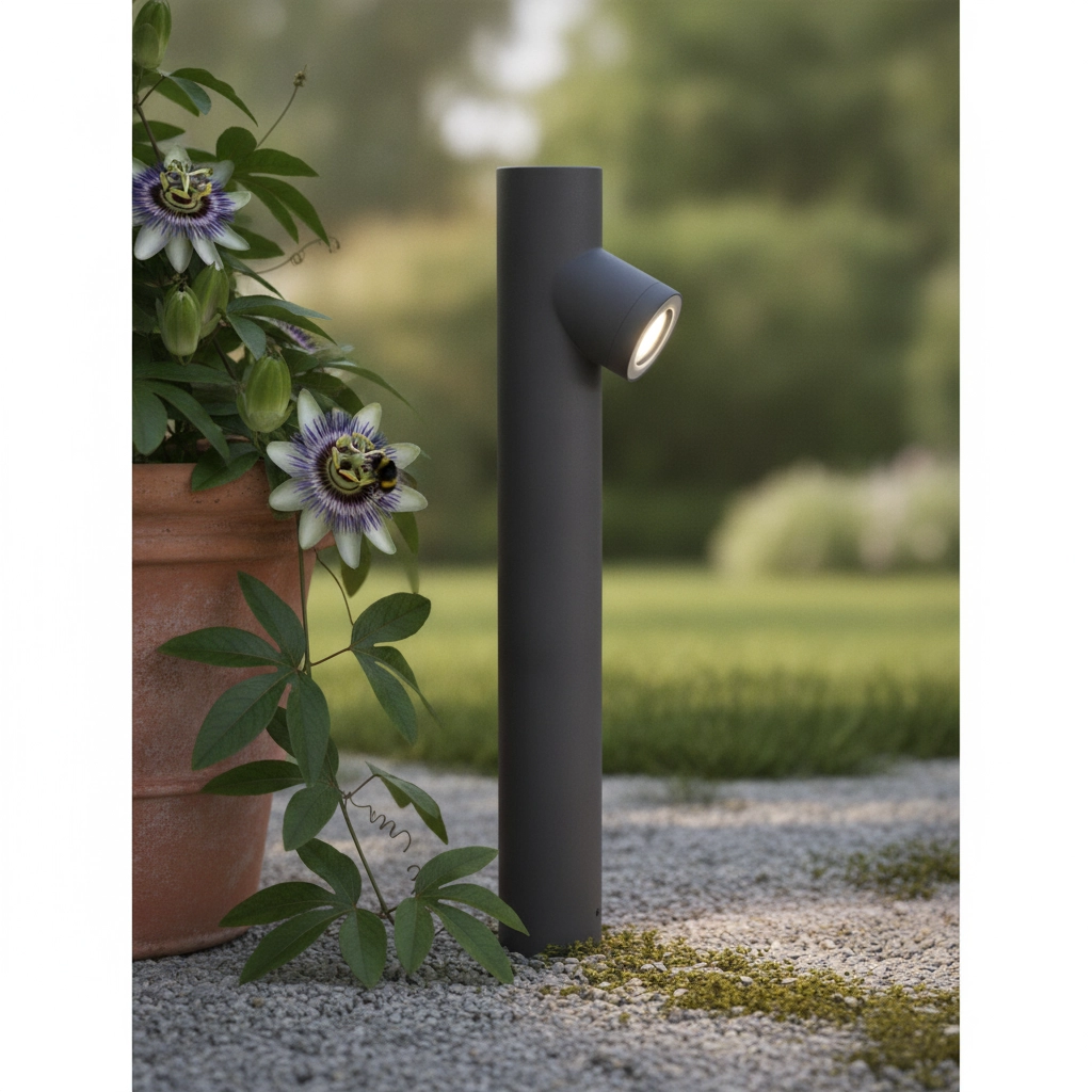 Design garden lamp Ramo Grey single