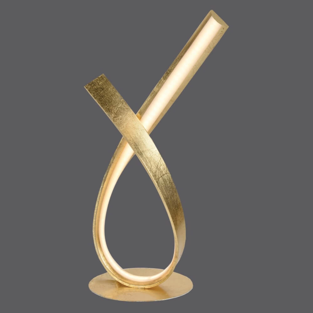 Table lamp Linda curl gold Paul Neuhaus 4012248304761