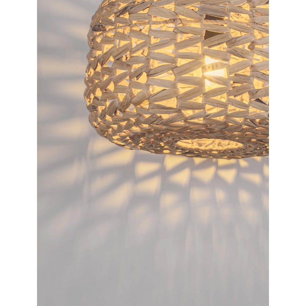 Pendant lamp Ponn Ø 40cm rattan Lyora 5212017477521