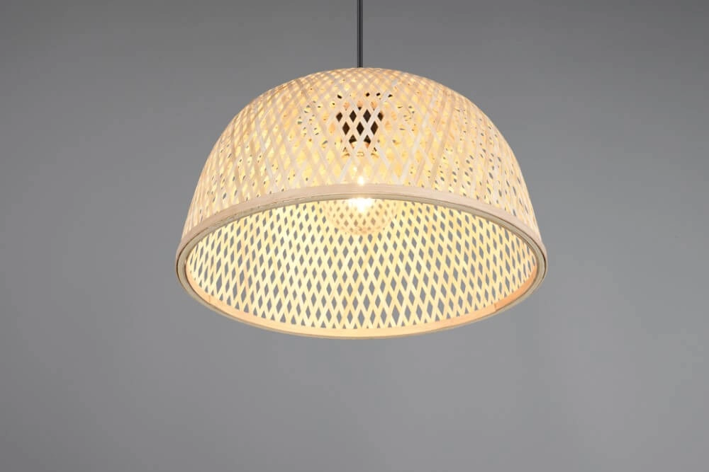 Cream pendant lamp Laurent Ø 40cm Trio 4017807637601