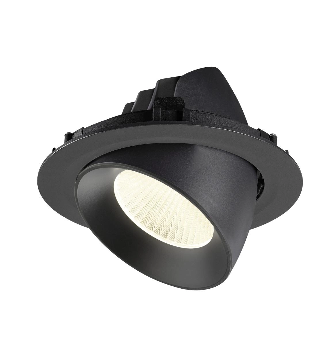 Recessed spotlight Numinos Gimble XL black 4000K - 40deg SLV 4024163308519