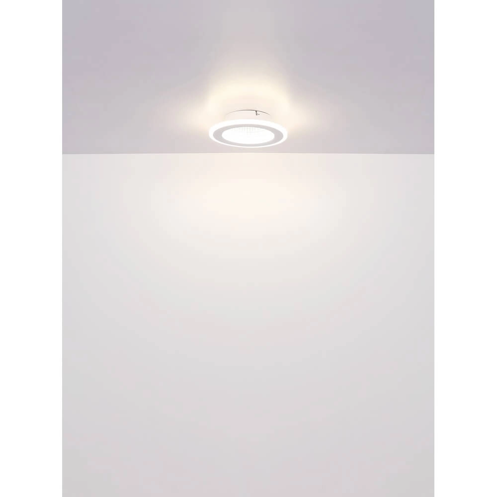 Ceiling lamp Lamela Ø 22.5cm white Globo 9007371458615