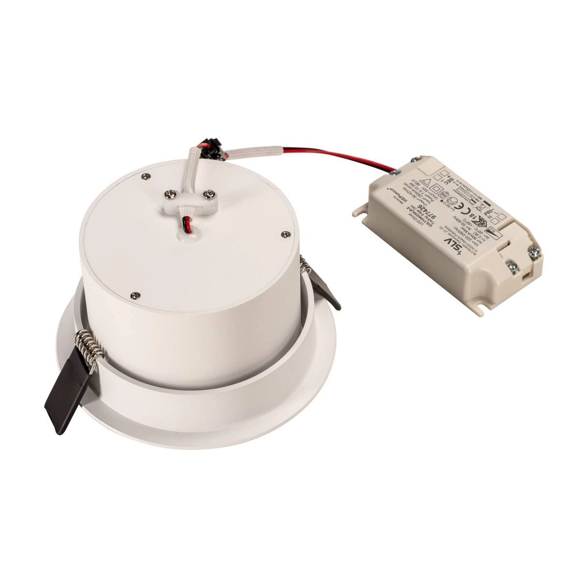 LED recessed spot Oculus 10.5w - 12cm white SLV 4024163248198
