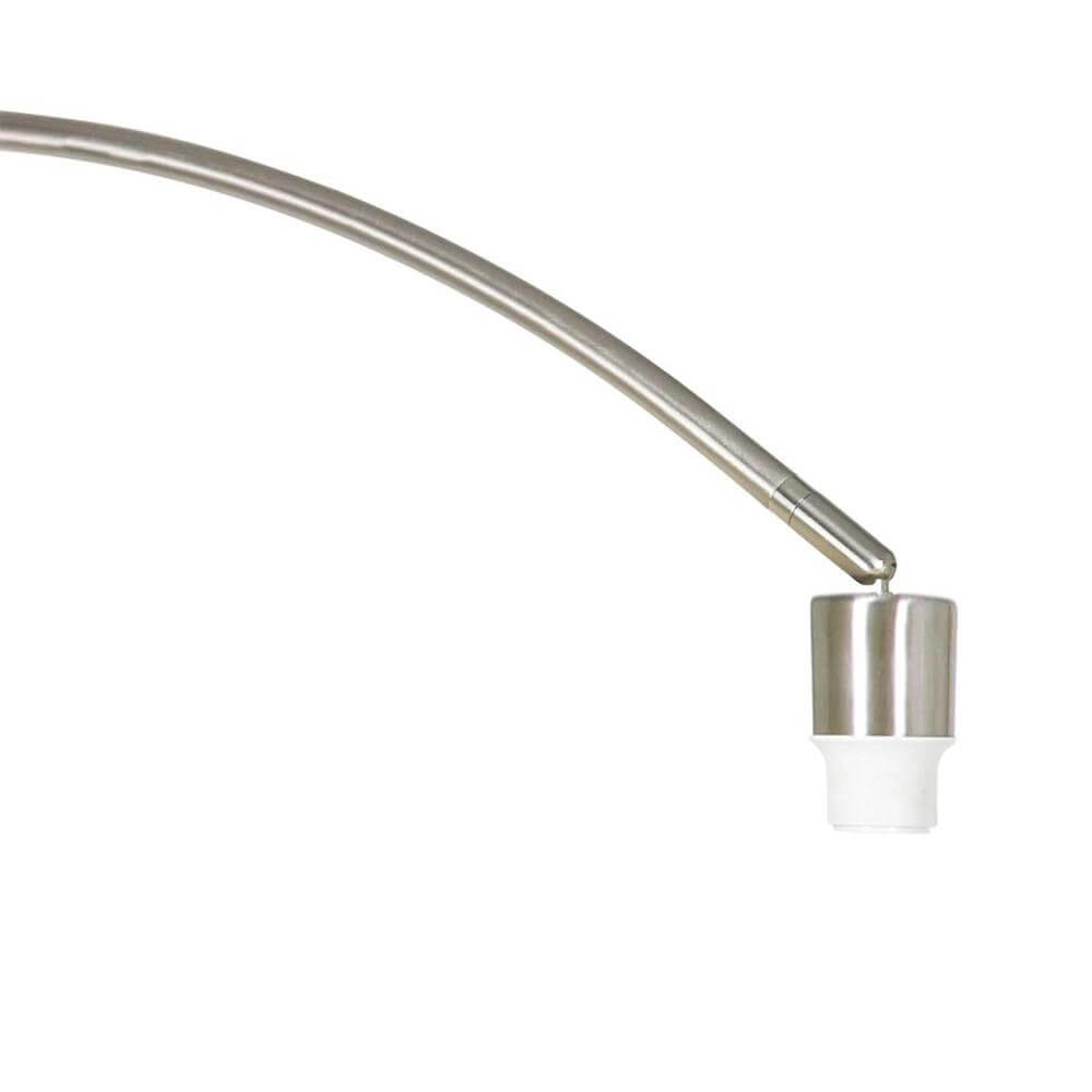 Arc lamp Solva metal with smoke glass Steinhauer 8712746174946