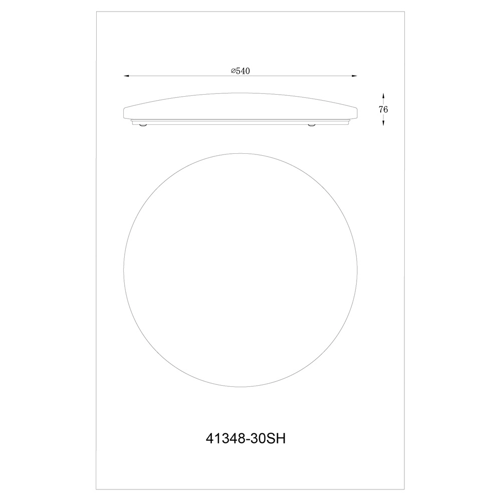 Ceiling lamp Sajama I Ø 54cm Globo 9007371397556