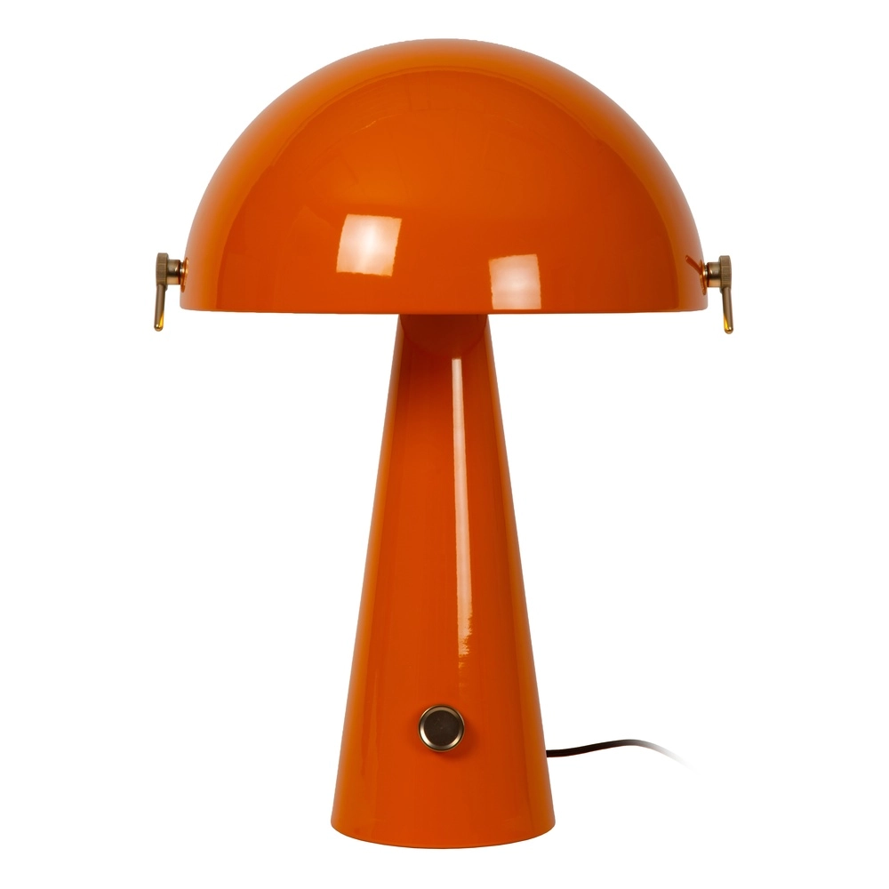 Table lamp Barone orange Ø 38cm Lucide Vibes 5411212650122