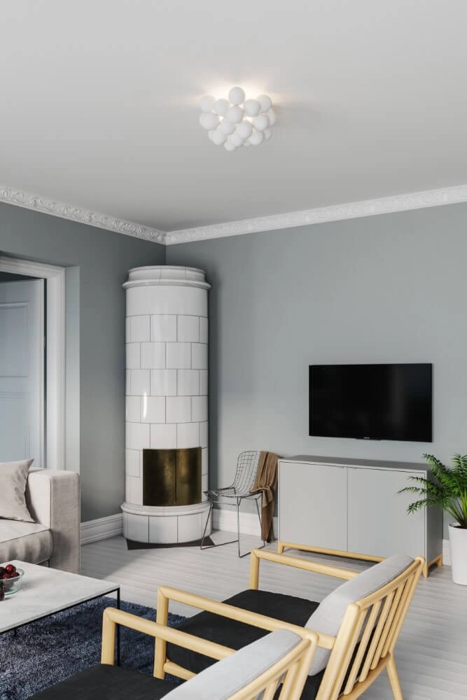 Ceiling light Gross white 30cm By Rydéns 7391741006622