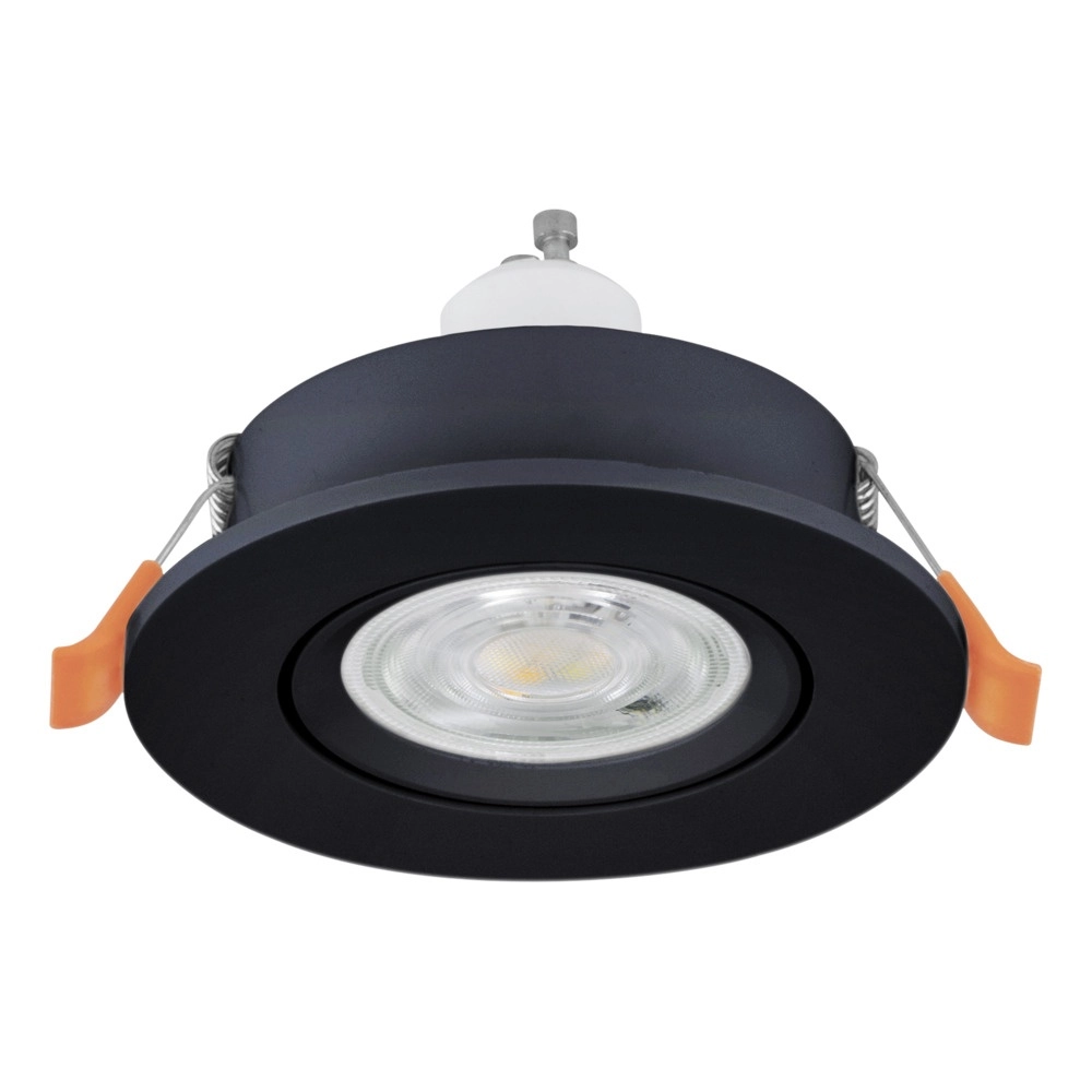 Recessed spotlight Barranco black Ø 9cm - 4,5W - 3000K