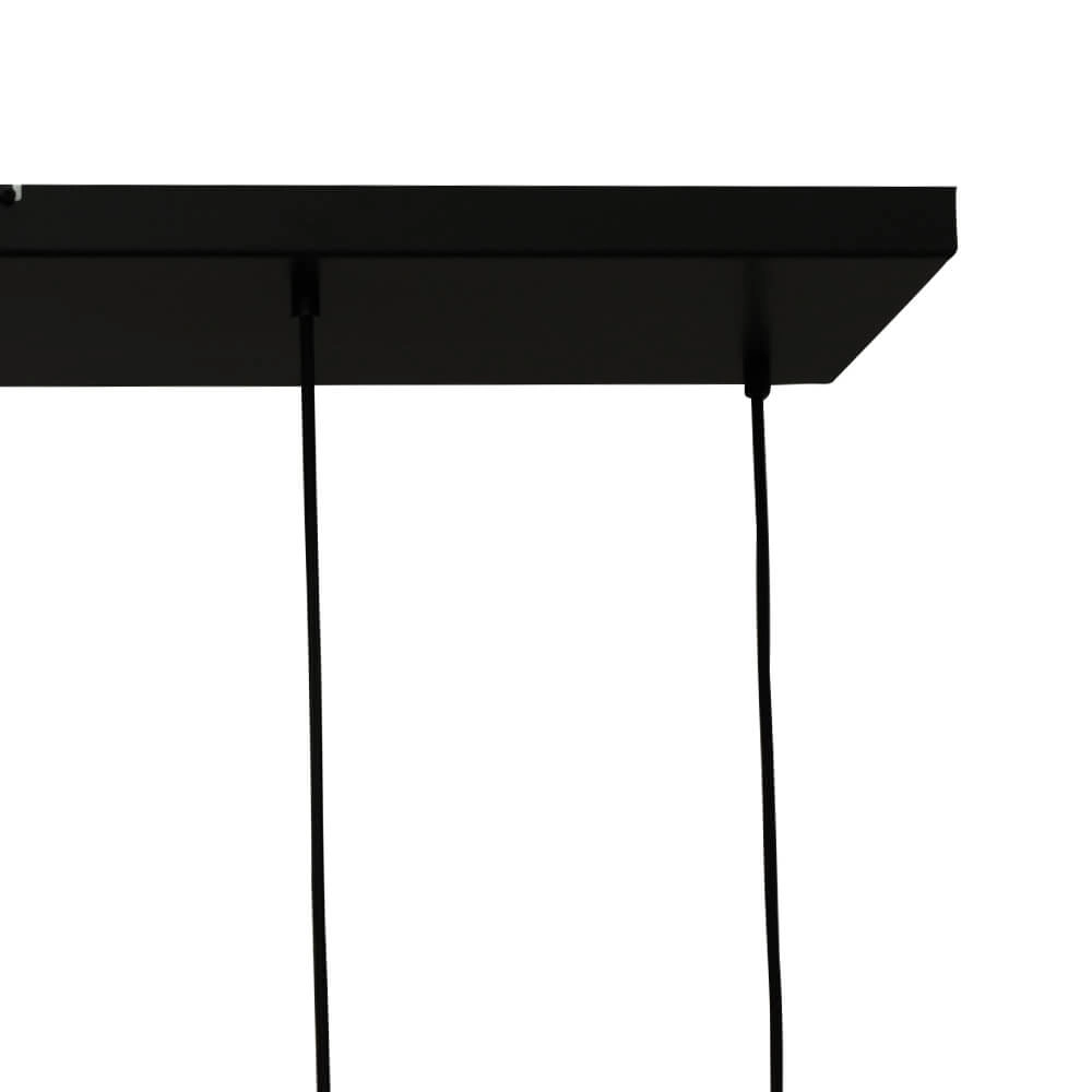 Hanging lamp Lava 8x smoke glass Ø 22.5cm Masterlight 8718121286358