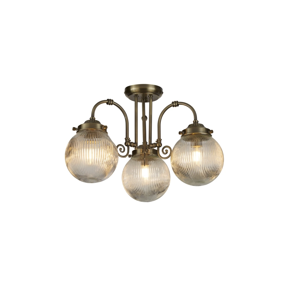 Classic wall lamp Belvue Antique brass