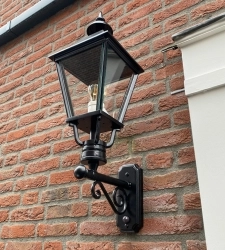 Classic outdoor light with a motion sensor