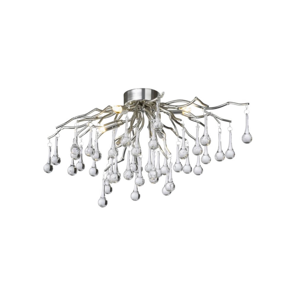 Chandelier Icicle metal 60cm Paul Neuhaus 4012248352076