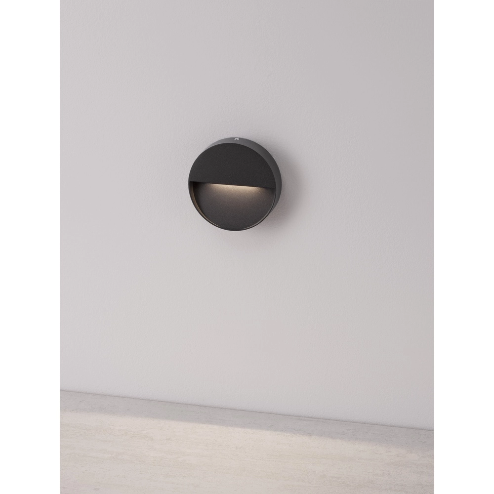 Design wall lamp Arne anthracite