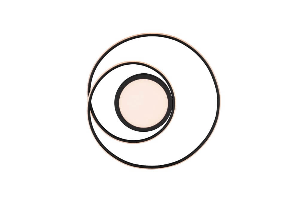 Ceiling light Yava 60cm black Trio 4017807503357