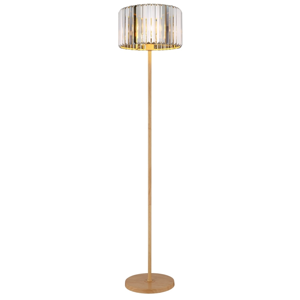 Floor lamp Run wood