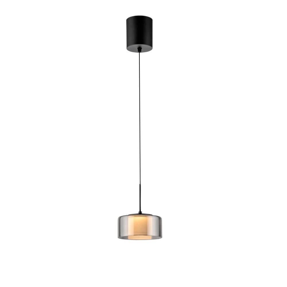 Black pendant lamp Rika modern Paul Neuhaus 4012248383063