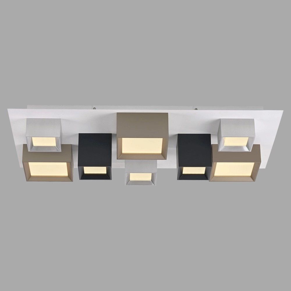 Led ceiling light Pure Manhattan 8-light Paul Neuhaus 4012248396896